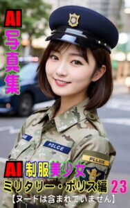 AI写真集 AI制服美少女 ミリタリー・ポリス編23