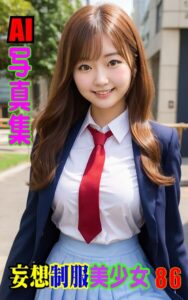 AI写真集 妄想制服美少女 86----