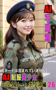 AI写真集 AI制服美少女 ミリタリー・ポリス編26
