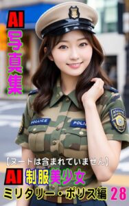 AI写真集 AI制服美少女 ミリタリー・ポリス編28
