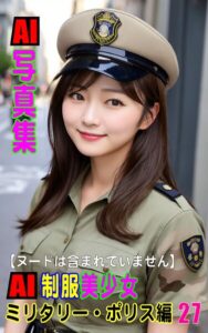 AI写真集 AI制服美少女 ミリタリー・ポリス編27