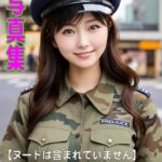 AI写真集 AI制服美少女 ミリタリー・ポリス編30----