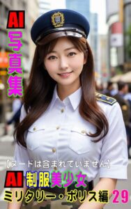 AI写真集 AI制服美少女 ミリタリー・ポリス編29----