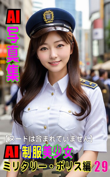 AI写真集 AI制服美少女 ミリタリー・ポリス編29----