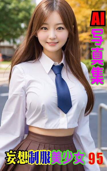 AI写真集 妄想制服美少女 95----