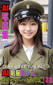 AI写真集 AI制服美少女 ミリタリー・ポリス編32
