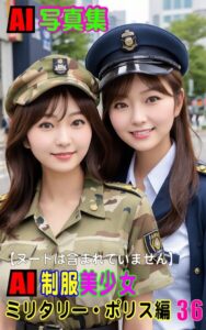AI写真集 AI制服美少女 ミリタリー・ポリス編36