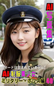 AI写真集 AI制服美少女 ミリタリー・ポリス編40