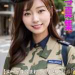AI写真集 AI制服美少女 ミリタリー・ポリス編42