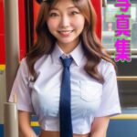 AI写真集 妄想鉄道女子撮影会 67