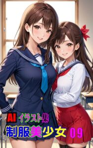 AIイラスト集 制服美少女09