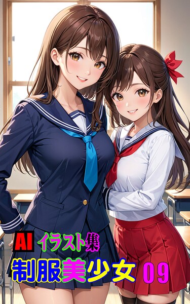 AIイラスト集 制服美少女09