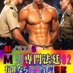 AIイラスト集 M男専門法廷02----