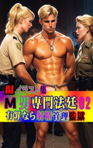 AIイラスト集 M男専門法廷02----
