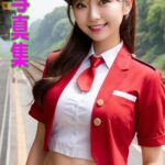 AI写真集 妄想鉄道女子撮影会 125