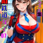 AIイラスト集 鉄道女子 07