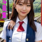 AI写真集 妄想鉄道女子撮影会 130