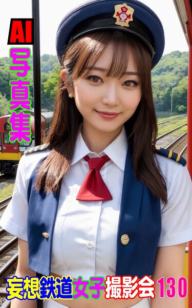 AI写真集 妄想鉄道女子撮影会 130