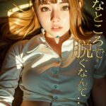 こんなところで脱ぐなんて...2【SS-Paradise nude】----