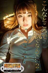 こんなところで脱ぐなんて...2【SS-Paradise nude】----