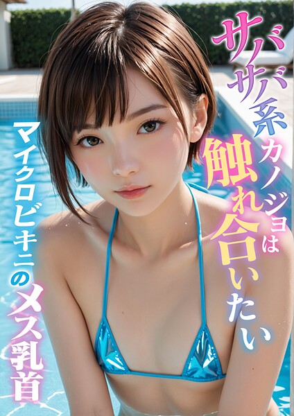 サバサバ系カノジョは触れ合いたい 〜マイクロビキニのメス乳首〜----