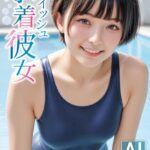 AI写真集 ボーイッシュ水着彼女